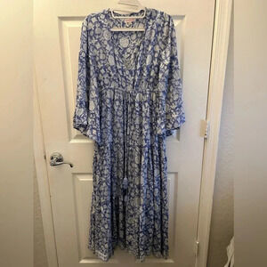 Mary Marshmallow Anna maxi dress sz M